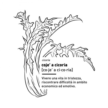 T-Shirt Coje' a cicoria
