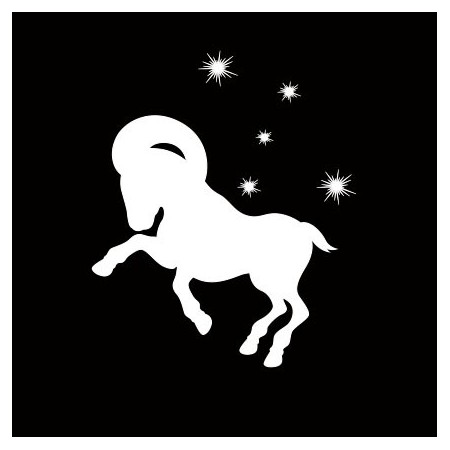 Mascherina segno zodiacale Ariete
