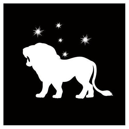 Mascherina segno zodiacale Leone
