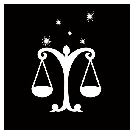 Mascherina segno zodiacale Bilancia