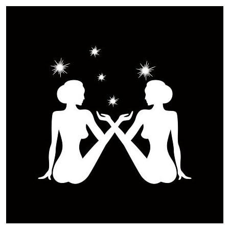 Mascherina segno zodiacale Gemelli