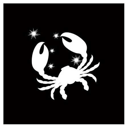 Mascherina segno zodiacale Cancro