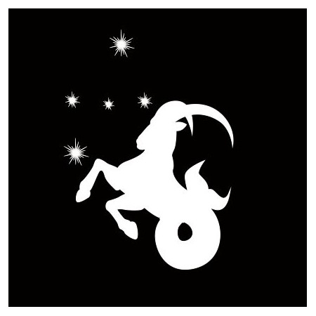 Mascherina segno zodiacale Capricorno