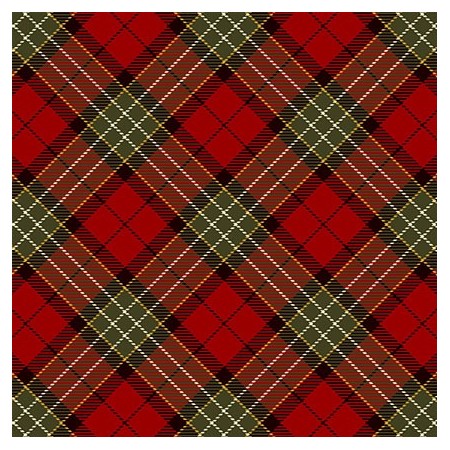 TARTAN SANTA CLAUS