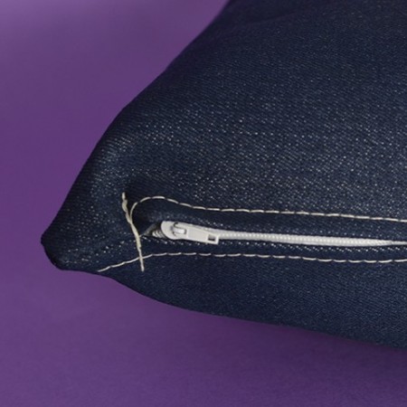 Cuscino jeans cuore