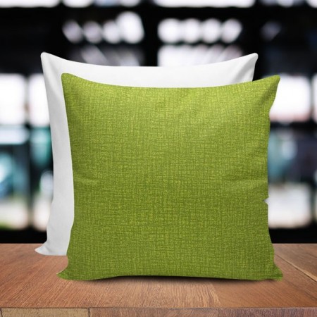 Cuscino bicolore in cotone