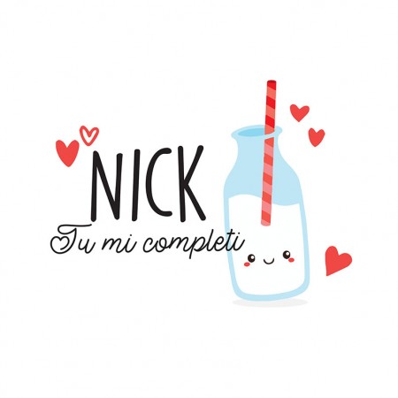 Tazza personalizzabile TU MI COMPLETI