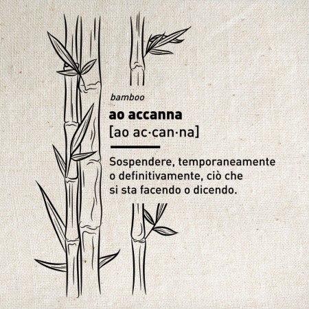 AO ACCANNA - Zaino a sacca