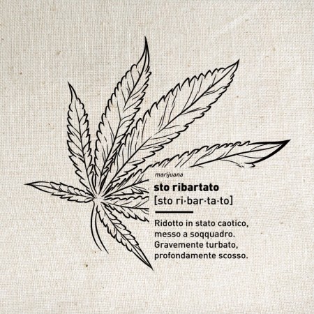 STO RIBARTATO - Zaino a sacca